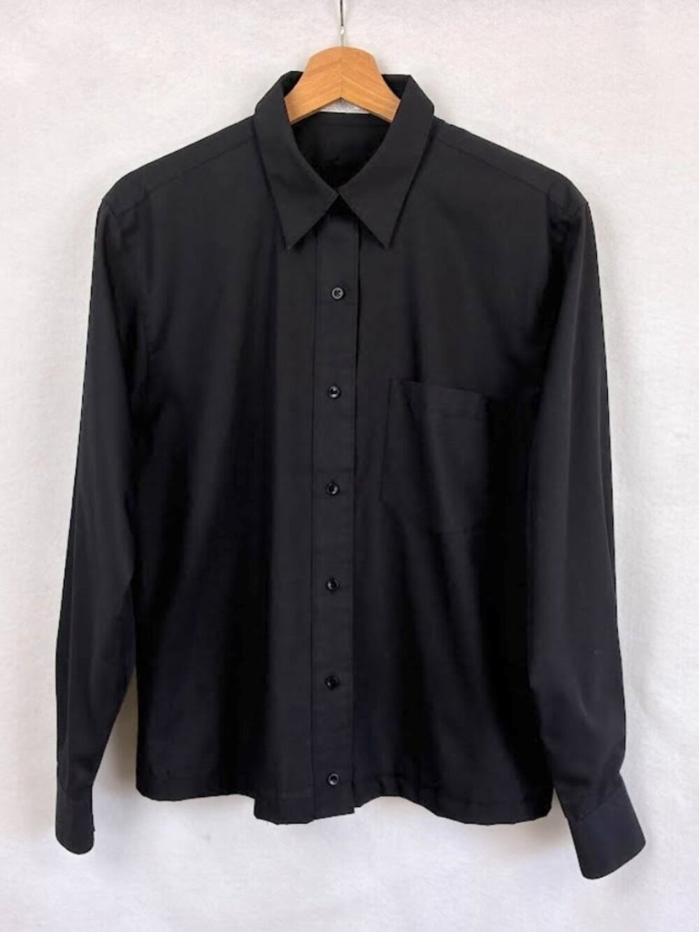 Foxcroft Button Up Shirt Wrinkle Free Classic Career Lightweight Crisp Preppy 10